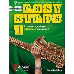 Foto van De haske easy steps 1 altsaxofoon in eenvoudige stappen altsaxofoon leren spelen