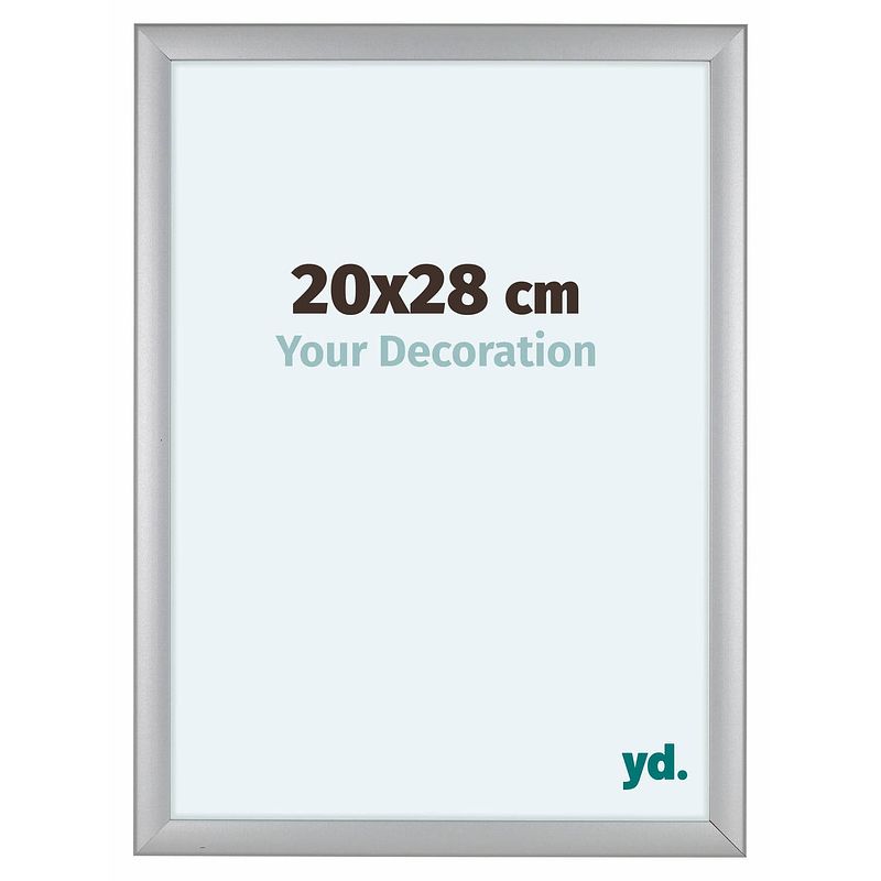 Foto van Fotolijst 20x28cm zilver mat mdf como