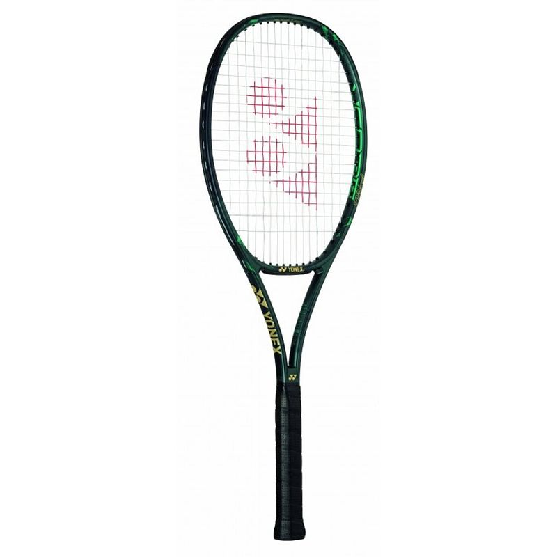 Foto van Yonex tennisracket vcore pro 97 groen gripmaat l2 330 gram