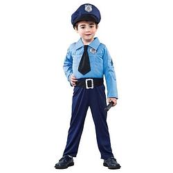 Foto van Politieman kostuum voor jongens - politie verkleedpak 92-104 (2-4 jaar)