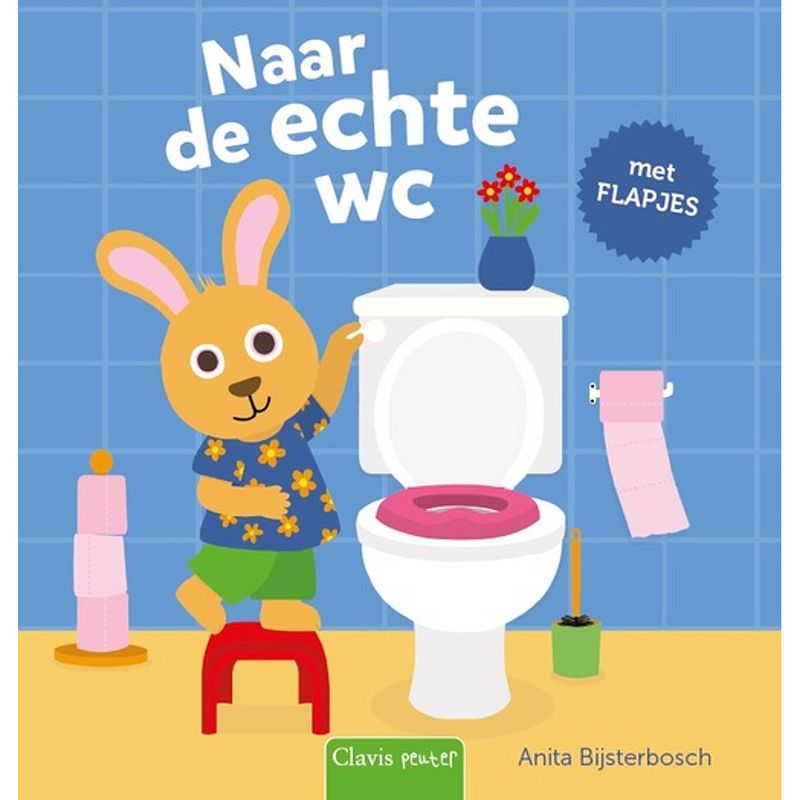 Foto van Naar de echte wc