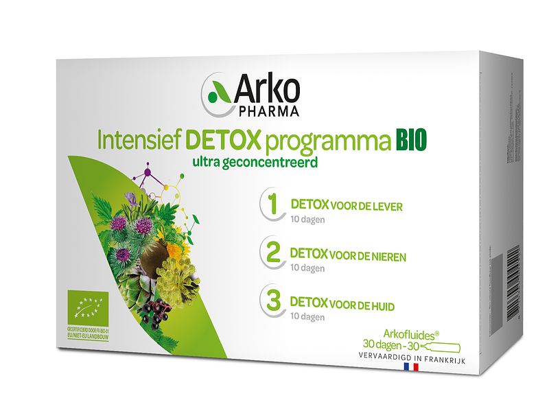 Foto van Arkopharma intensief detox programma bio drinkampullen