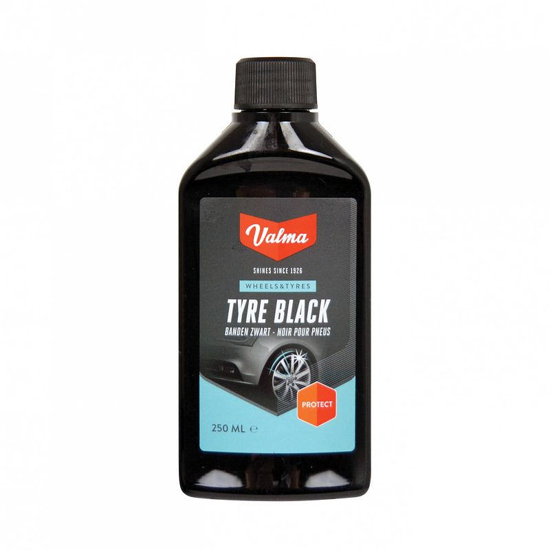 Foto van Valma a25s tyre black bandenzwart 250ml