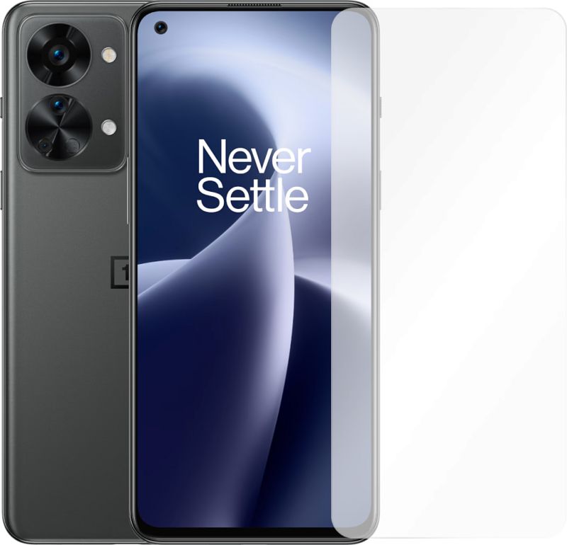 Foto van Oneplus nord 2t 256gb grijs 5g + just in case screenprotector glas