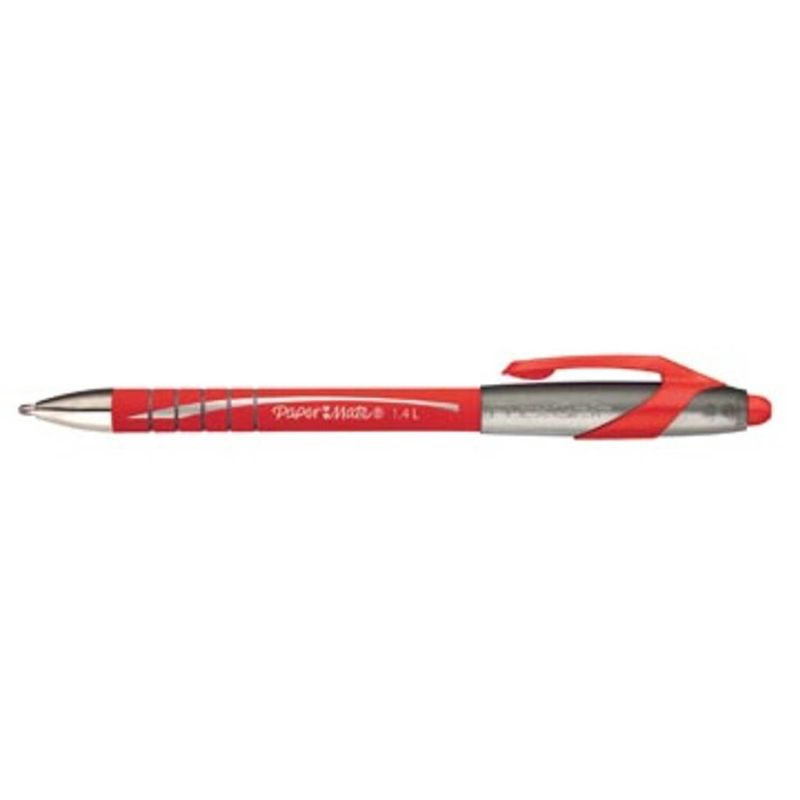 Foto van Paper mate balpen flexgrip elite rood