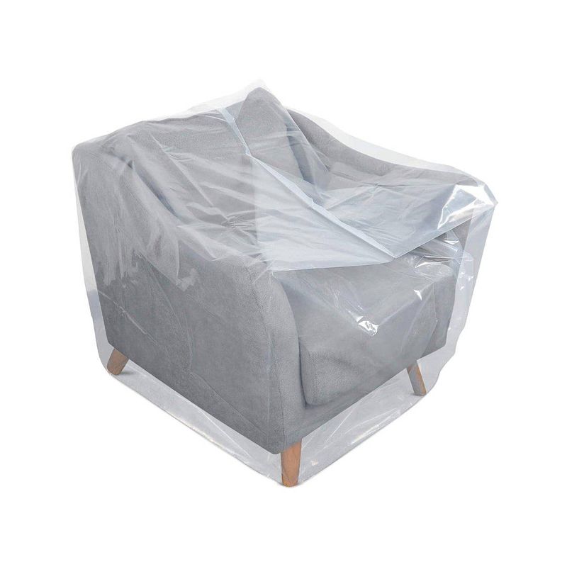 Foto van Stevige meubel hoes - stoel beschermhoes tijdens verhuizen en opslag - verhuishoes - waterproof - 158x130cm