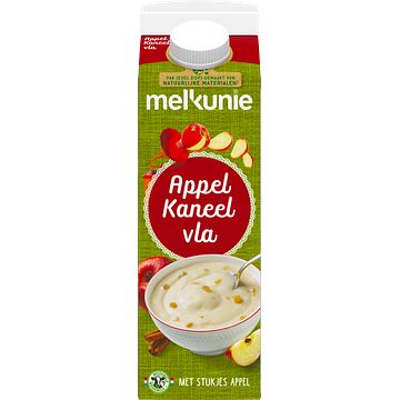 Foto van Melkunie appel kaneel vla 1l bij jumbo