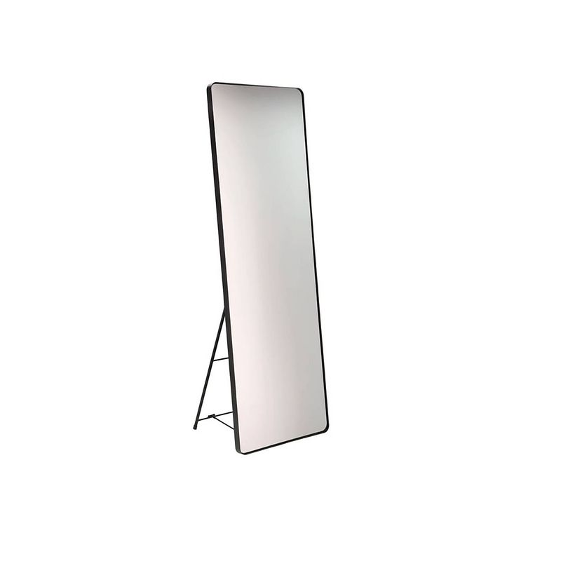 Foto van Villa collection denmark verdal staande spiegel met zwarte lijst 140cm