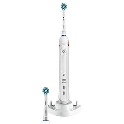 Foto van Oral-b elektrische tandenborstel smart 4 4000n wit - 3 poetsstanden