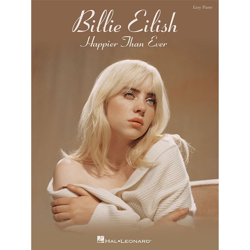 Foto van Hal leonard billie eilish happier than ever songboek voor piano