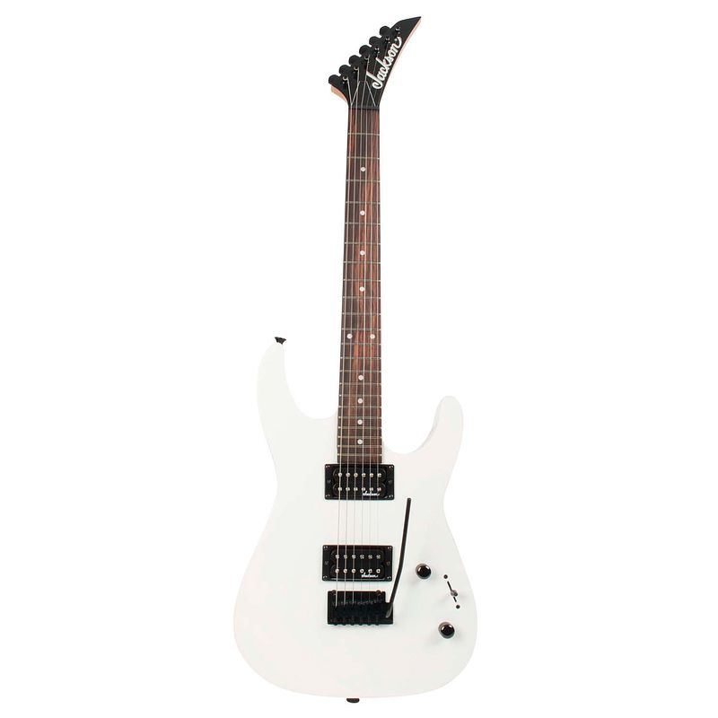 Foto van Jackson js11 dinky gloss white elektrische gitaar