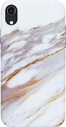 Foto van Bluebuilt white golden grey marble hard case apple iphone xr back cover