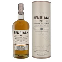 Foto van Benriach quarter cask peated 1ltr whisky + giftbox