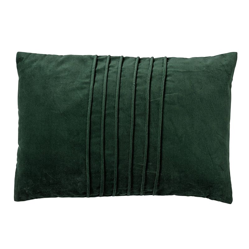 Foto van Dutch decor pax - kussenhoes velvet 40x60 cm mountain view - groen - groen