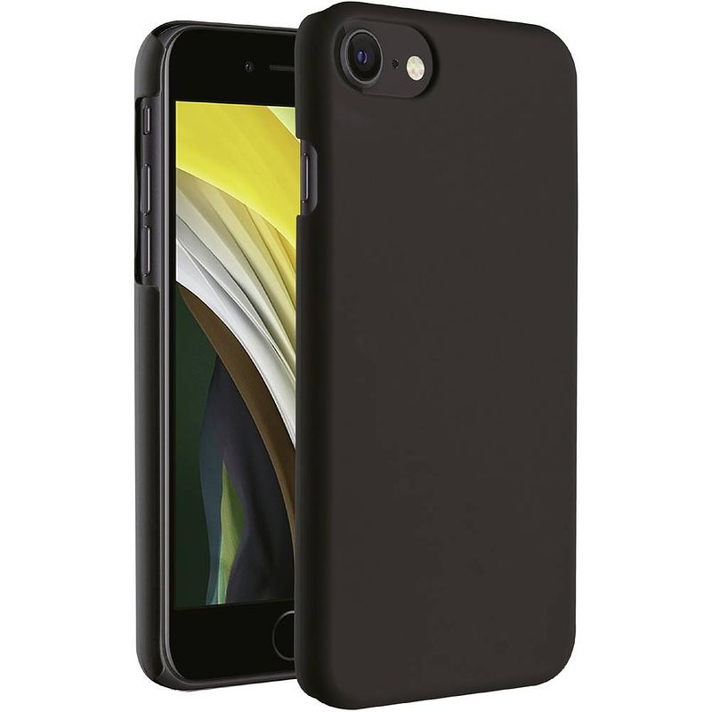 Foto van Vivanco gentle backcover apple iphone 7, iphone 8, iphone se (2. generation), iphone se (3. generation) zwart