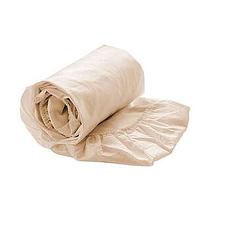 Foto van Royal cotton hoeslaken perkal - taupe - 180x200x35 cm - leen bakker