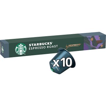 Foto van Starbucks espresso roast 18 capsules 101g bij jumbo
