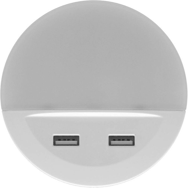 Foto van Ledvance lunetta usb l 4058075266902 led-nachtlamp rond led warmwit wit