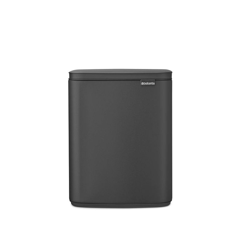 Foto van Brabantia bo waste bin, 12l - mineral infinite grey