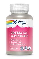 Foto van Solaray multivitamine prenatal tabletten