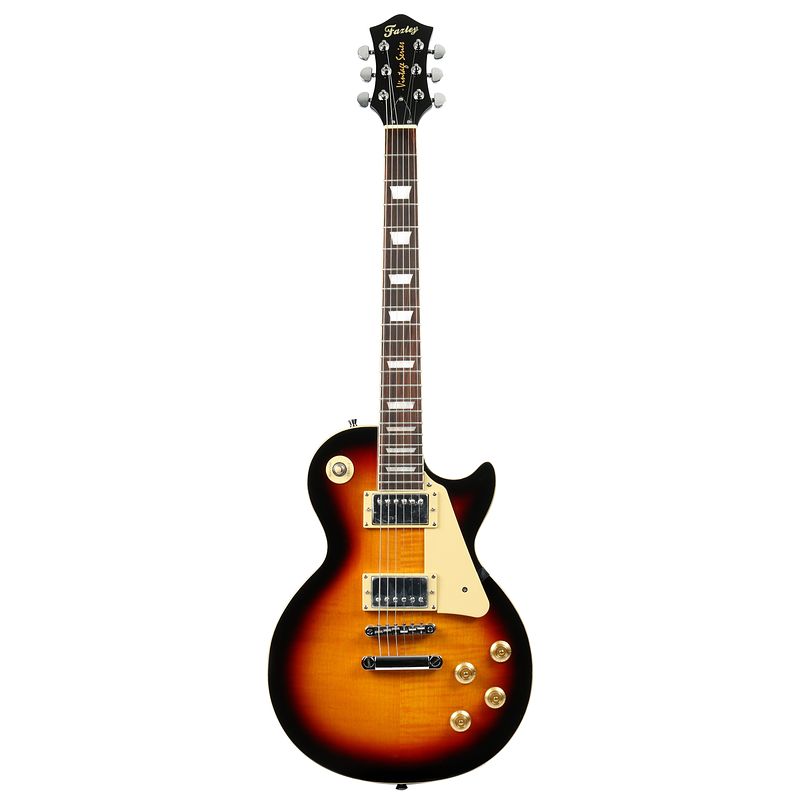 Foto van Fazley flp318sb elektrische gitaar sunburst