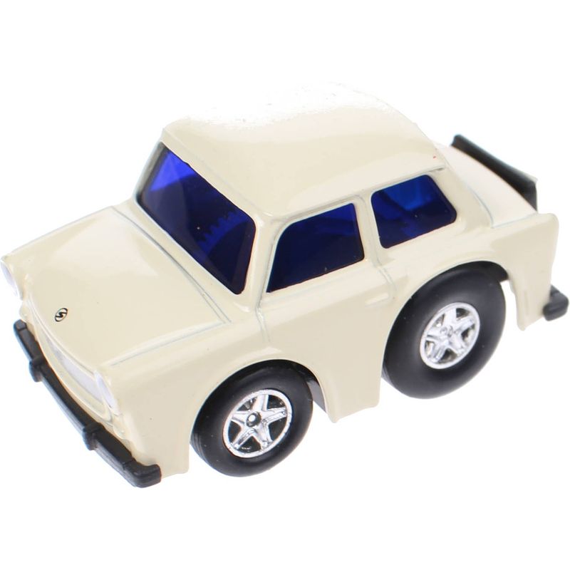 Foto van Goki metalen mini-racer trabant 601 beige 5 cm