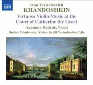 Foto van Khandoshkin: violin sonatas volume 1-3 - cd (0747313002870)