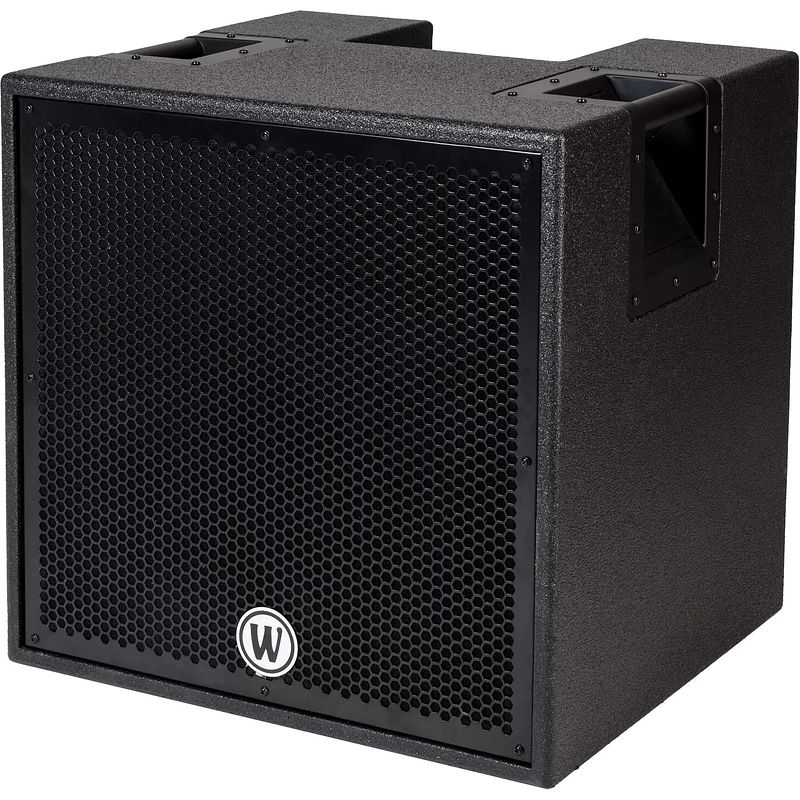 Foto van Warwick gnome pro cab 4 ohm 4 x 8 inch 300w basgitaar speakerkast