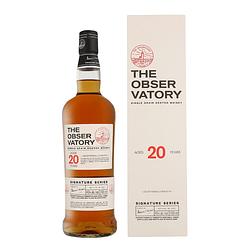 Foto van The observatory 20 years 70cl whisky + giftbox
