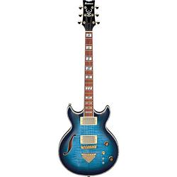 Foto van Ibanez ar520hfm light blue burst semi-akoestische gitaar