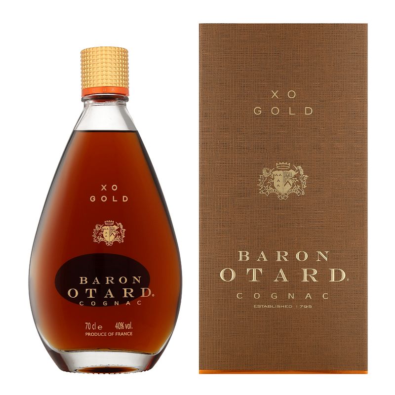 Foto van Baron otard xo 0.7 liter cognac + giftbox