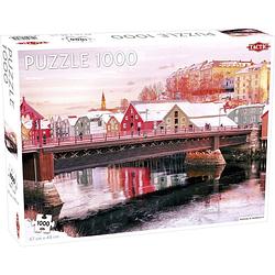 Foto van Tactic legpuzzel nivelda in trondheim 67 x 48 cm 1000 stukjes