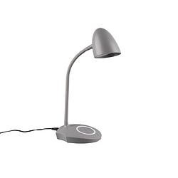 Foto van Moderne tafellamp load - kunststof - grijs