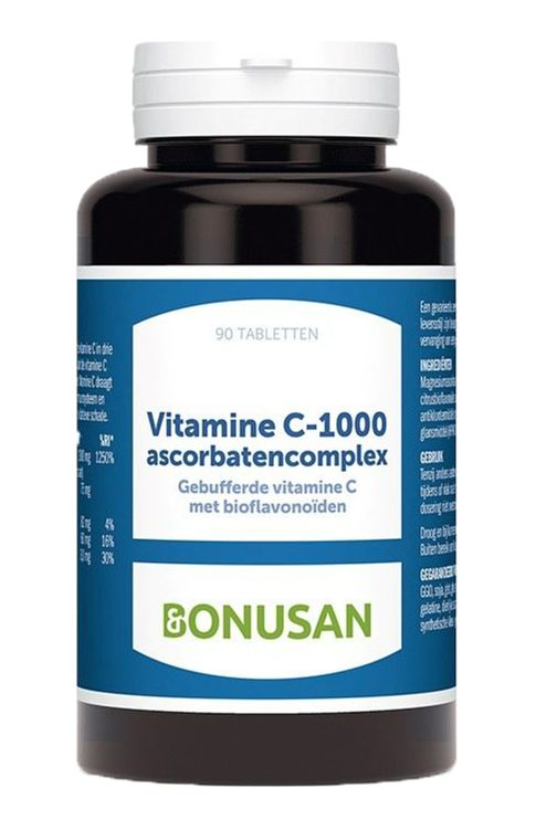 Foto van Bonusan vitamine c-1000 ascorbatencomplex tabletten