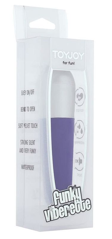 Foto van Toyjoy vibrator funky viberette purple