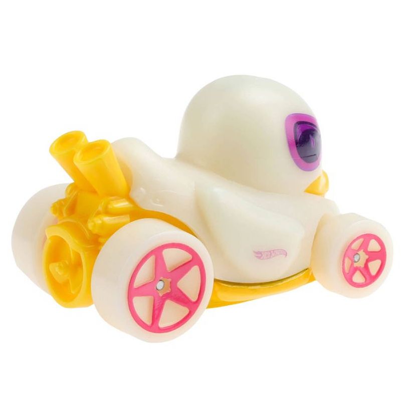 Foto van Hot wheels auto glow racers duck n's roll 7 cm glow in the dark