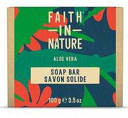 Foto van Faith in nature aloë vera soap bar