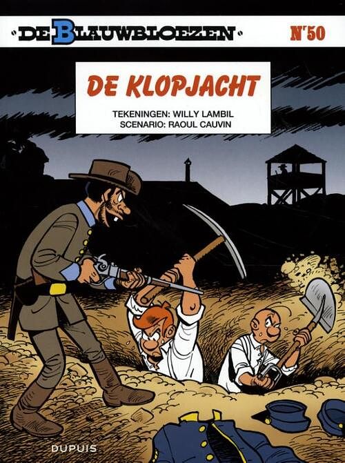 Foto van De blauwbloezen - 50 - de klopjacht - raoul cauvin - paperback (9789031428212)