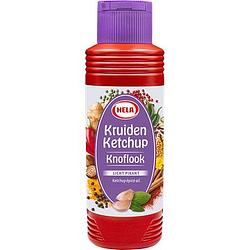 Foto van Hela kruiden ketchup knoflook 300ml bij jumbo