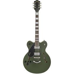 Foto van Gretsch g2622lh streamliner center block torino green