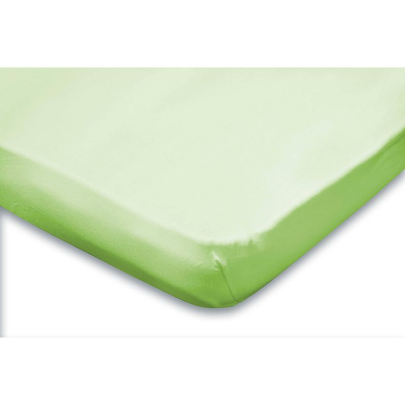 Foto van Elegance topper hoeslaken jersey katoen - lime 140x210/220cm