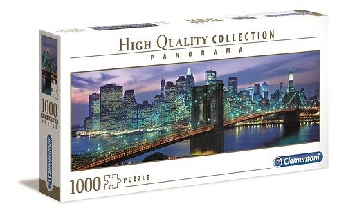 Foto van Clementoni puzzel panorama ny brooklyn bridge 1000 stukjes