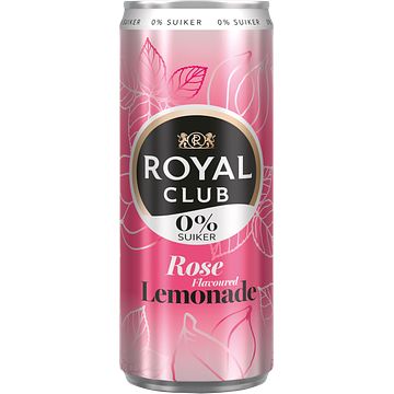 Foto van Royal club rose lemonade blik 250ml bij jumbo
