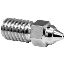 Foto van Microswiss-mondstuk 0,8 mm voor creality ender7 brass plated wear resistant nozzle m2609-08