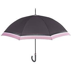 Foto van Perletti paraplu dames automatisch 112 cm microfiber roze