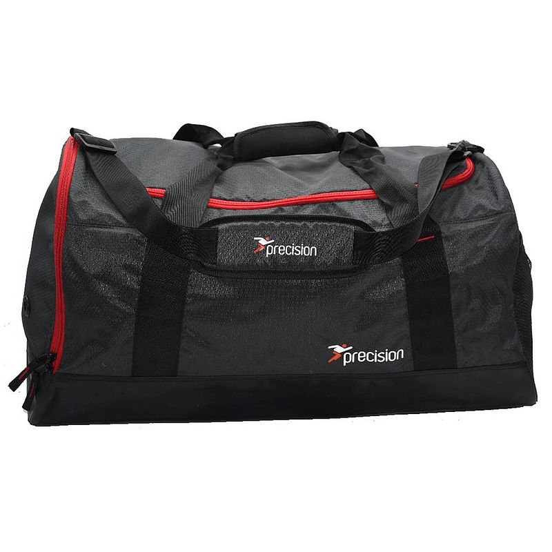 Foto van Precision sporttas pro hx 95 liter polyester zwart/rood maat l