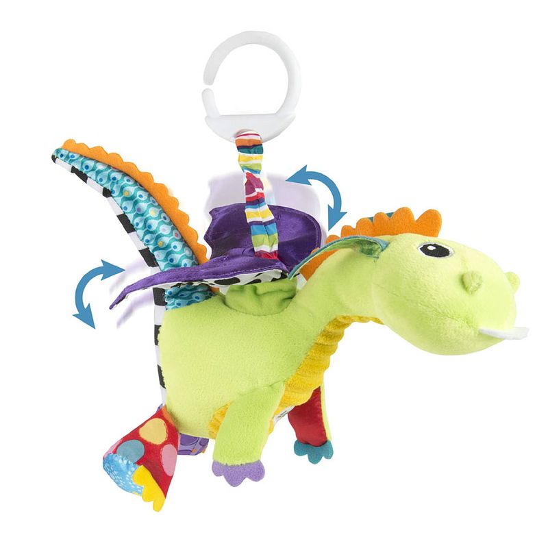 Foto van Lamaze flip flap draakje knuffel