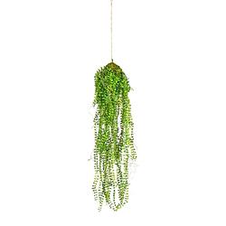 Foto van Kopu® hangplant 70 cm - macramé plantenhanger met pot