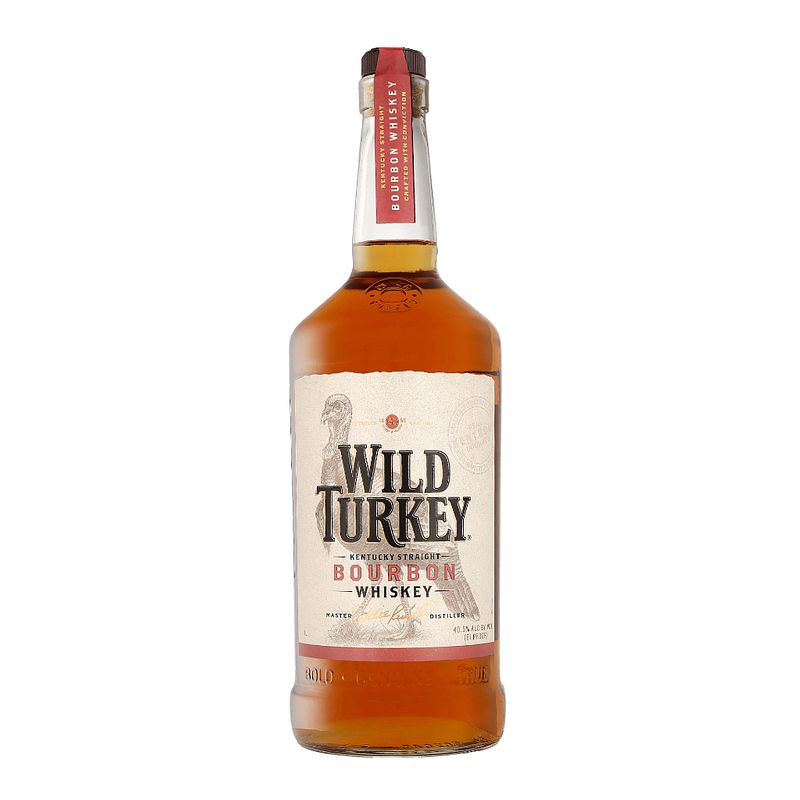 Foto van Wild turkey 81 proof 1ltr whisky