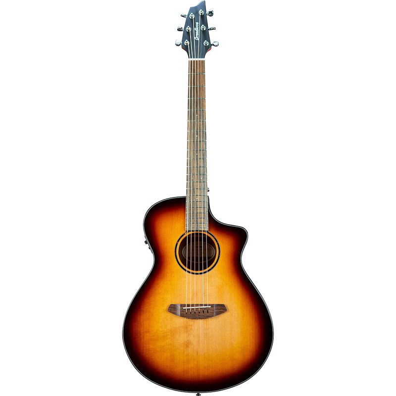 Foto van Breedlove discovery s concert spruce ce edgeburst elektrisch-akoestische gitaar